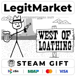 West of Loathing / Steam АВТО / РУ + МИР