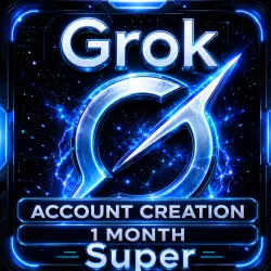 GROK AI x SUPER GROK | Создать личный аккаунт | 30 дней