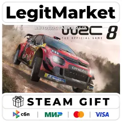 WRC 8 FIA World Rally Championship / Steam AUTO / RU + WORLD