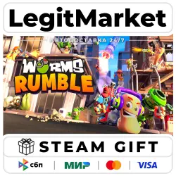 Worms Rumble / Steam AUTO / RU + WORLD