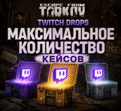 ESCAPE FROM TARKOV 109/109 CASES TWITCH DROPS Icebreaker + S1 Drops AUTO ISSUE