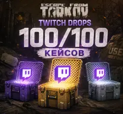 ESCAPE FROM TARKOV 100/100 КЕЙСОВ ТВИЧ ДРОПЫ Icebreaker АВТОВЫДАЧА