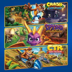 Crash + Spyro Triple Play Bundle на PS4 и PS5, с активацией