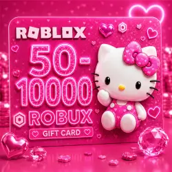 50 - 10000 ROBUX | АВТОВЫДАЧА | Roblox gift card, лот №206758