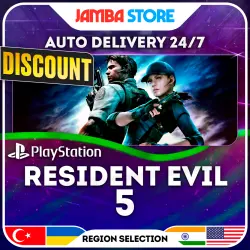 Resident Evil 5 · PS4 · TR/UA/IN/US · AUTO 24/7 · DISCOUNT 30.07