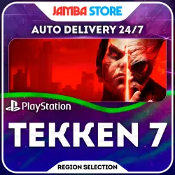 TEKKEN 7 · PS4 · Region Selection · AUTO 24/7