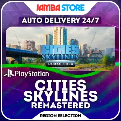 Cities: Skylines Remastered · PS4/PS5 · TR/UA/IN/PL/US · AUTO 24/7