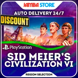 Sid Meier’s Civilization VI · PS4 · TR/UA/IN/PL/US · AUTO 24/7 · DISCOUNT 08.10