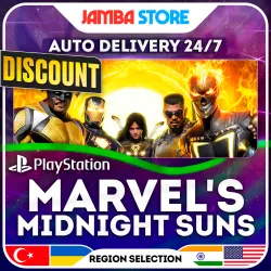Marvel's Midnight Suns · PS4/PS5 · TR/UA/PL/US · AUTO 24/7 · DISCOUNT 10.09
