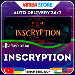 Inscryption · PS4/PS5 · TR/UA/IN/PL/US · AUTO 24/7