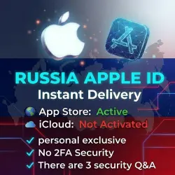2024 Old Russia Apple ID | Private Account | No 2FA |Can change all information