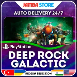 Deep Rock Galactic · PS4/PS5 · TR/UA/IN/US · AUTO 24/7