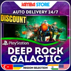 Deep Rock Galactic · PS4/PS5 · TR/UA/PL/US · AUTO 24/7 · DISCOUNT 27.08