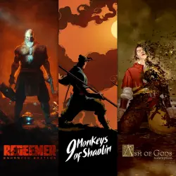 9 Monkeys of Shaolin + Ash of Gods + Redeemer на PS4 и PS5, с активацией