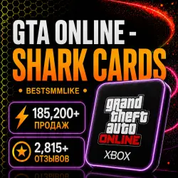 GTA Online Shark Cards - Tiger Shark Card, Bull Shark Card, Great White Shark Card, Whale Shark Card