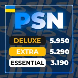 ПОДПИСКА PS PLUS УКРАИНА • ESSENTIAL • EXTRA • DELUXE 1-3-12 МЕСЦЕВ