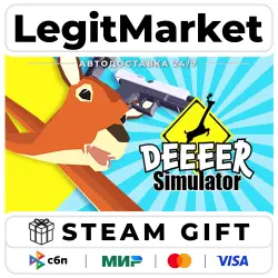 DEEEER Simulator: Your Average Everyday Deer Game / Steam АВТО / РУ + МИР