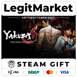 Yakuza 6: The Song of Life / Steam AUTO / RU + WORLD