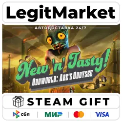 Oddworld: New 'n' Tasty / Steam АВТО / РУ + МИР