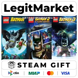 LEGO Batman Trilogy / Steam АВТО / РУ + МИР