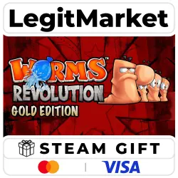 Worms Revolution Gold Edition / Steam AUTO / RU + WORLD