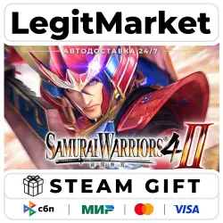 SAMURAI WARRIORS 4-II / Steam АВТО / РУ + МИР