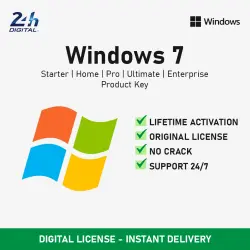 Windows 7 Ulltimate | Starter| Pro | Home | Enterprise активация лицензионного ключа - Retail