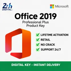 Microsoft Office 2019 Pro Plus Key Activation - Retail