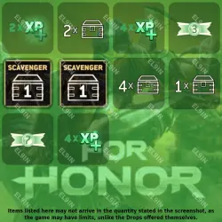 For Honor Твич Дропсы 10 предметов