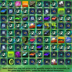 Rocket League Твич Дропсы 90 предметов