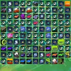Rocket League Твич Дропсы 109 предметов