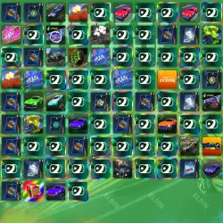 Rocket League Twitch Drops 84 items