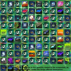 Rocket League Twitch Drops 94 items