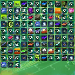 Rocket League Twitch Drops 102 items