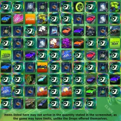 Rocket League Twitch Drops 88 items