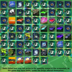 Rocket League Twitch Drops 69 items