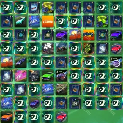 Rocket League Twitch Drops 77 items