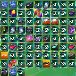 Rocket League Twitch Drops 75 items