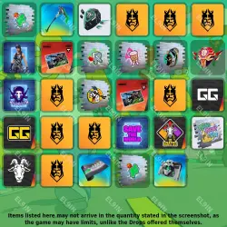 Fortnite Твич Дропсы 29 предметов