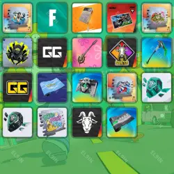 Fortnite Twitch Drops 19 items
