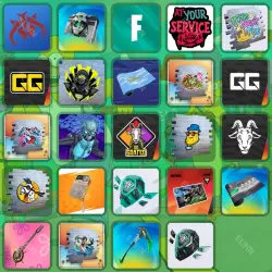 Fortnite Twitch Drops 24 items