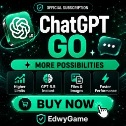 ChatGPT GO for 1 month | Add a subscription to your account