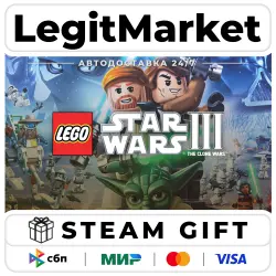 LEGO Star Wars III - The Clone Wars / Steam AUTO / RU + WORLD