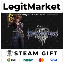 KINGDOM HEARTS III + Re Mind (DLC) / Steam АВТО / РУ + МИР