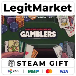 Dungeons & Degenerate Gamblers / Steam АВТО / РУ + МИР