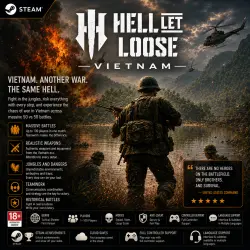Hell Let Loose: Vietnam steam (gift)