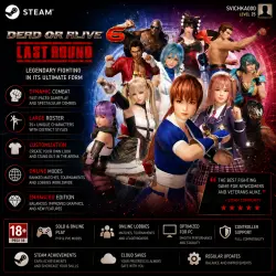DEAD OR ALIVE 6 Last Round steam (gift)