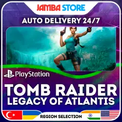 Tomb Raider: Legacy of Atlantis · PS5 · TR/UA/IN/US · AUTO 24/7