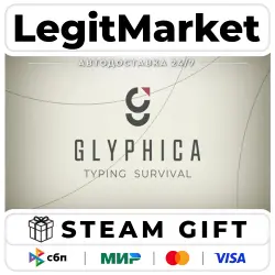 Glyphica: Typing Survival / Steam АВТО / РУ + МИР