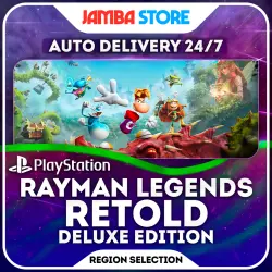 Rayman Legends Retold Deluxe Edition · PS5 · TR/UA/IN/PL/US · AUTO 24/7